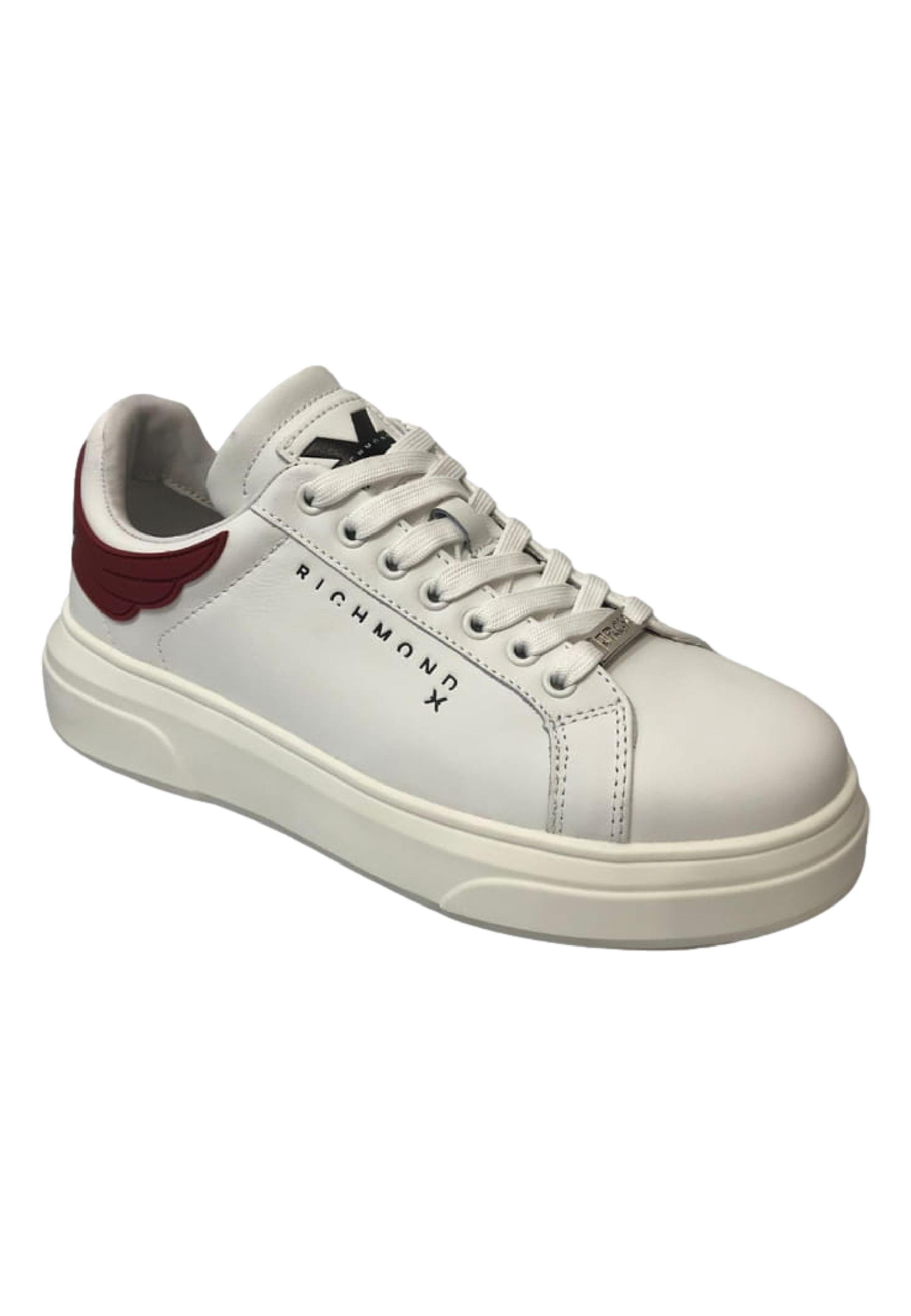 スニーカー JOHN RICHMOND Women Sneakers 26319A Grey JOHN RICHMOND - Sneakers with Stones - 27203A-BIANCO